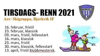Oppstart tirsdagsrenn
